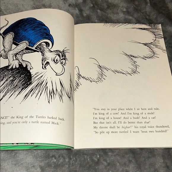 1986 Edition Yertle the Turtle and Other Stories by Dr. Seuss Paperback Edition - Picture 4 of 11